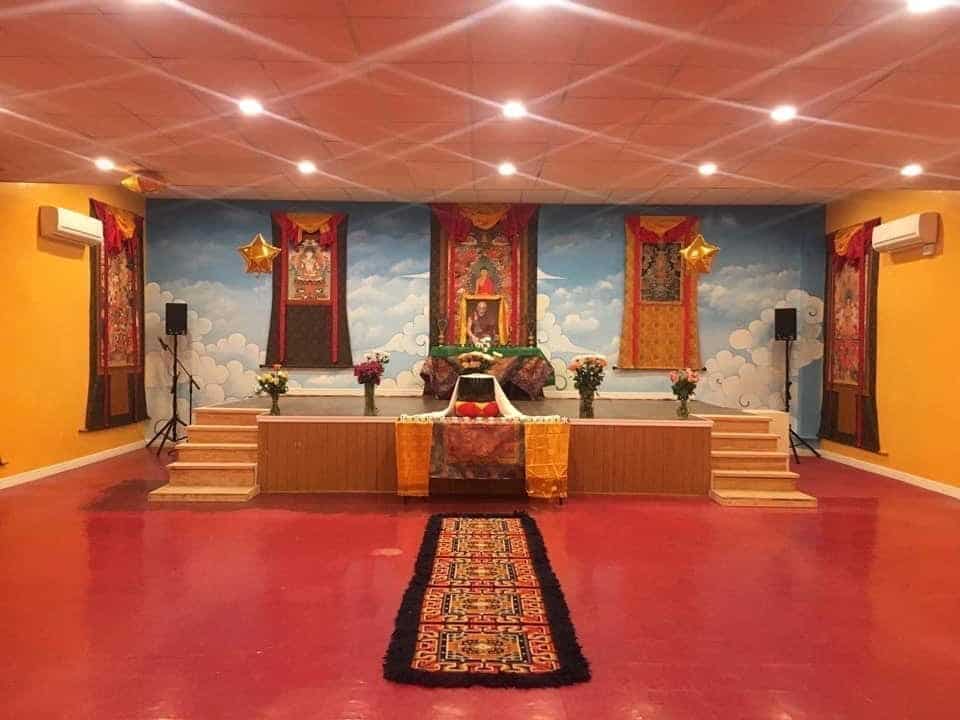 The interior of Dharma House NYC, where Dharma Stream NYC meets regularly.